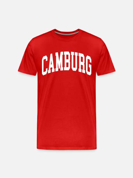 Camburg - Männer Premium Bio T-Shirt - Rot