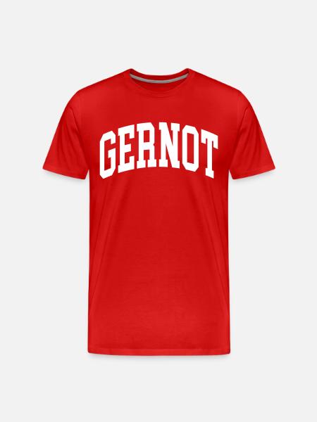 Scott - Men's Premium Organic T-Shirt - red