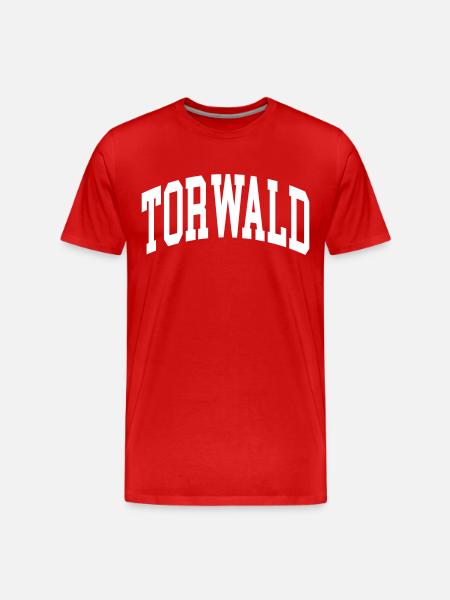 Torwald - T-shirt bio Premium Homme - rouge