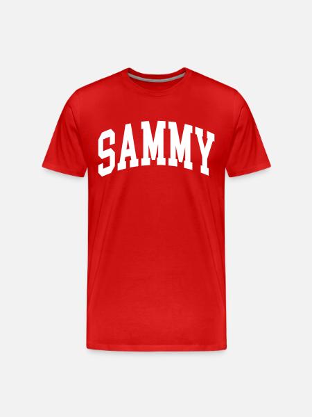 Sammy - Men's Premium Organic T-Shirt - red