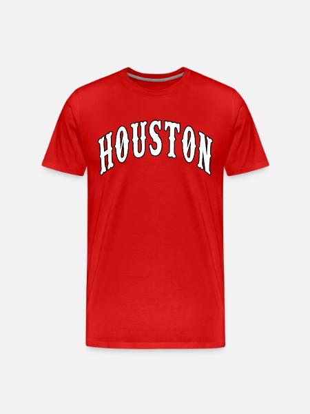 Houston - Men's Premium Organic T-Shirt - red