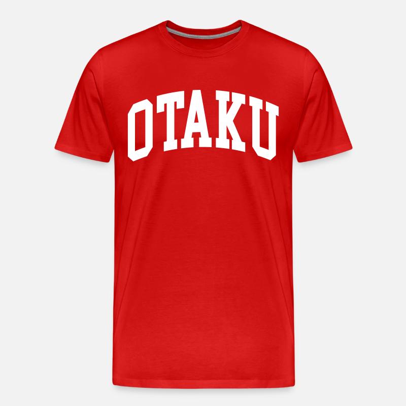 Otaku - Men's Premium Organic T-Shirt - red