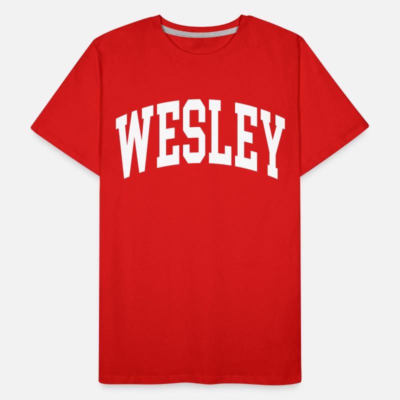 Wesley Männer Premium Bio T-Shirt