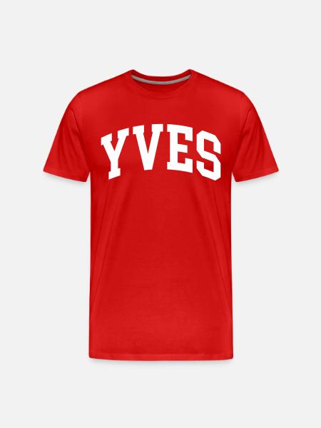 Yves - T-shirt bio Premium Homme - rouge
