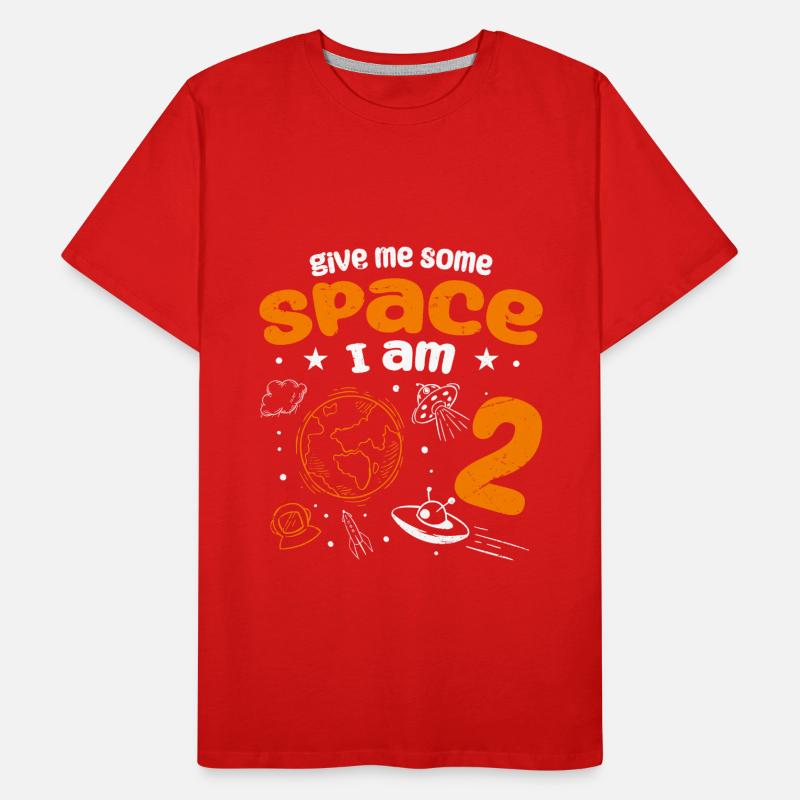 Give me some space, I'm 2 astronauts Men's Premium Organic T-Shirt