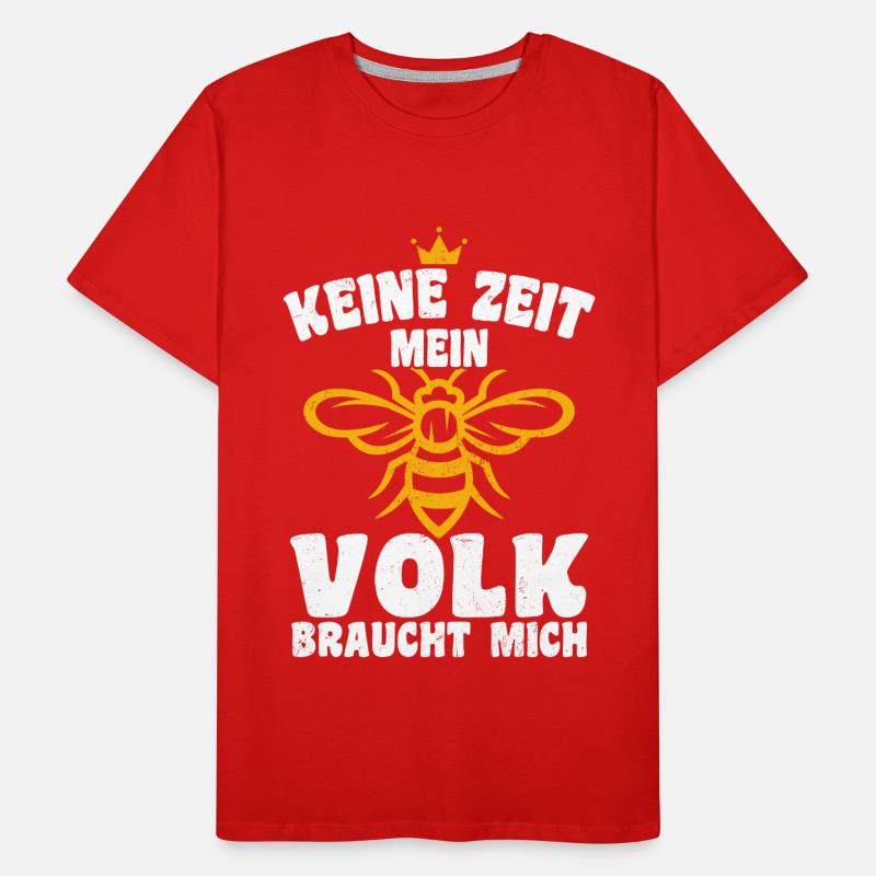 Pas le temps, mon peuple a besoin de moi T-shirt bio Premium Homme
