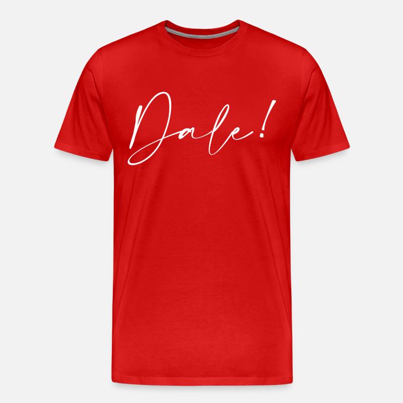 Okay - Männer Premium Bio T-Shirt - Rot