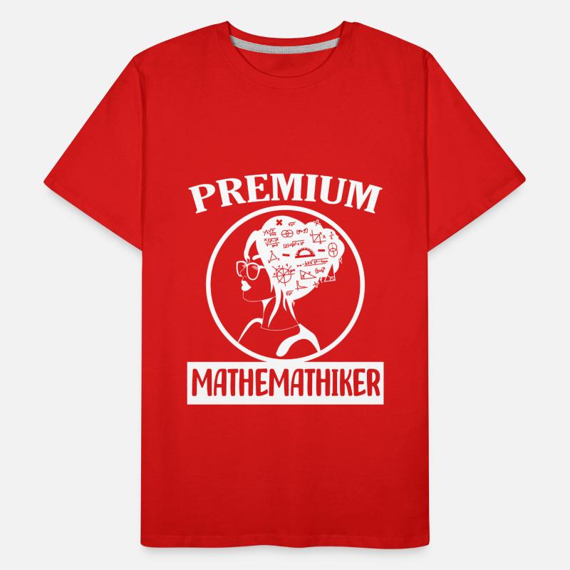 Mathematics Men's Premium Organic T-Shirt