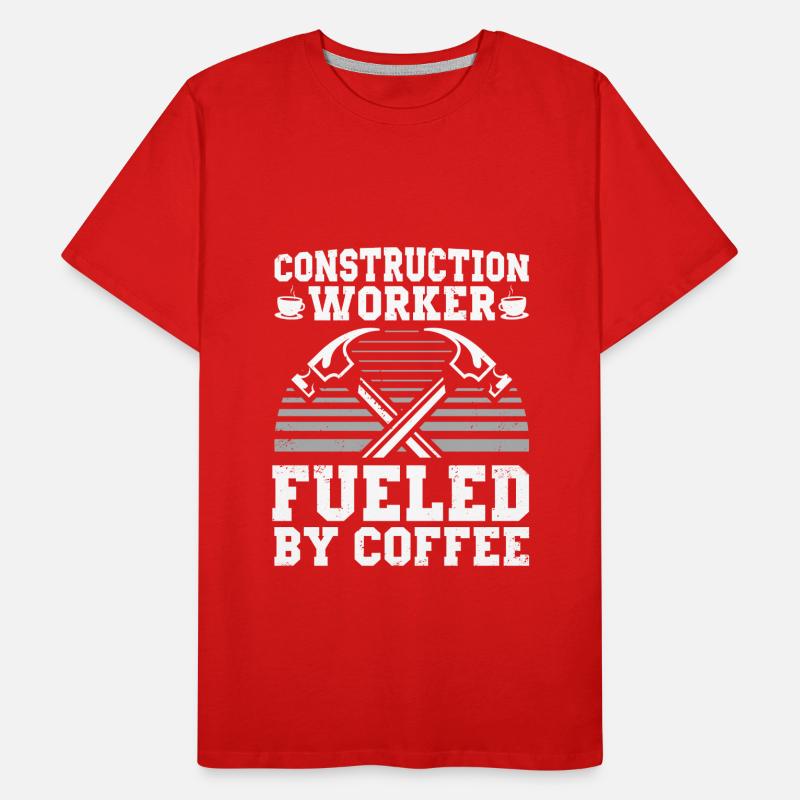 Construction worker Men's Premium Organic T-Shirt
