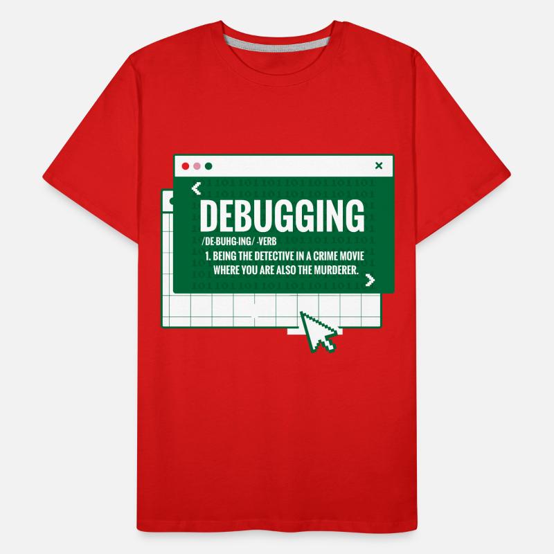 Debuggen Männer Premium Bio T-Shirt