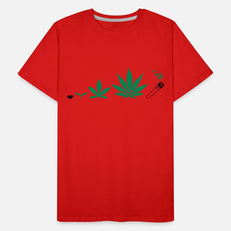 Cannabis development Männer Premium Bio T-Shirt