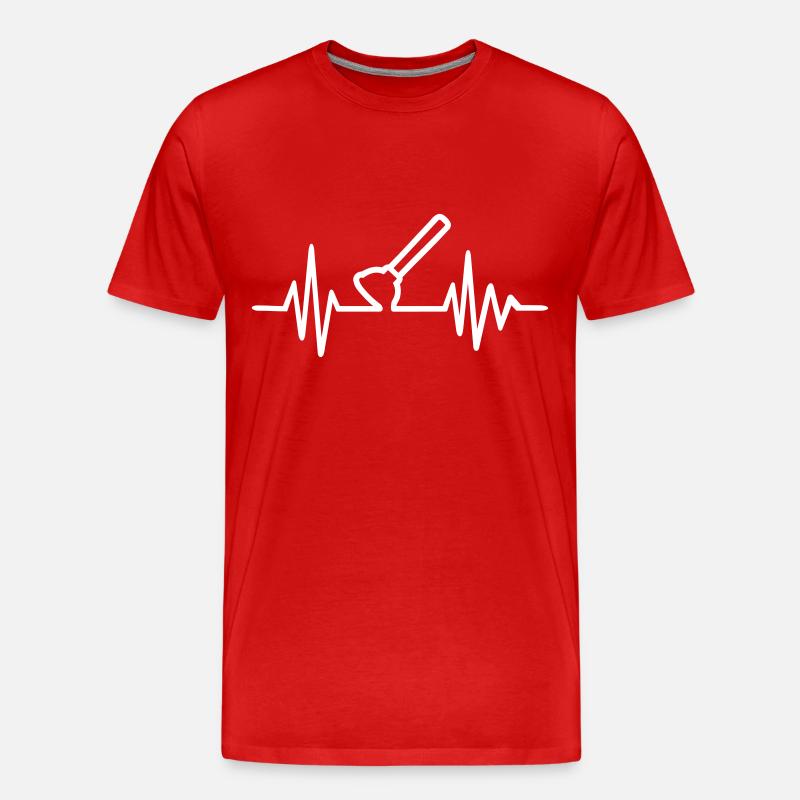 Klempner - Männer Premium Bio T-Shirt - Rot