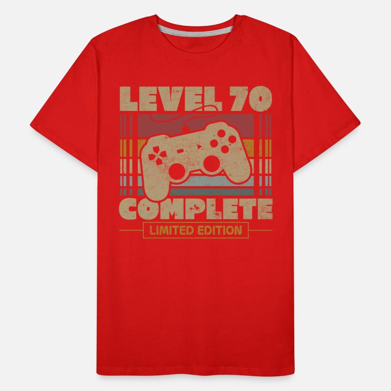 Level 70 completed Men's Premium Organic T-Shirt