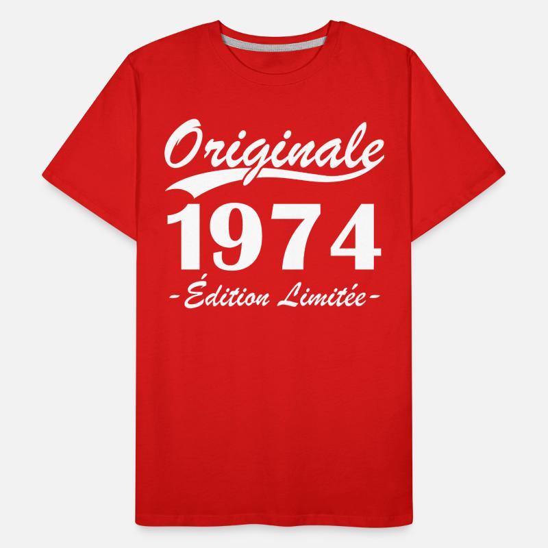Originale 1974 édition limitée T-shirt bio Premium Homme