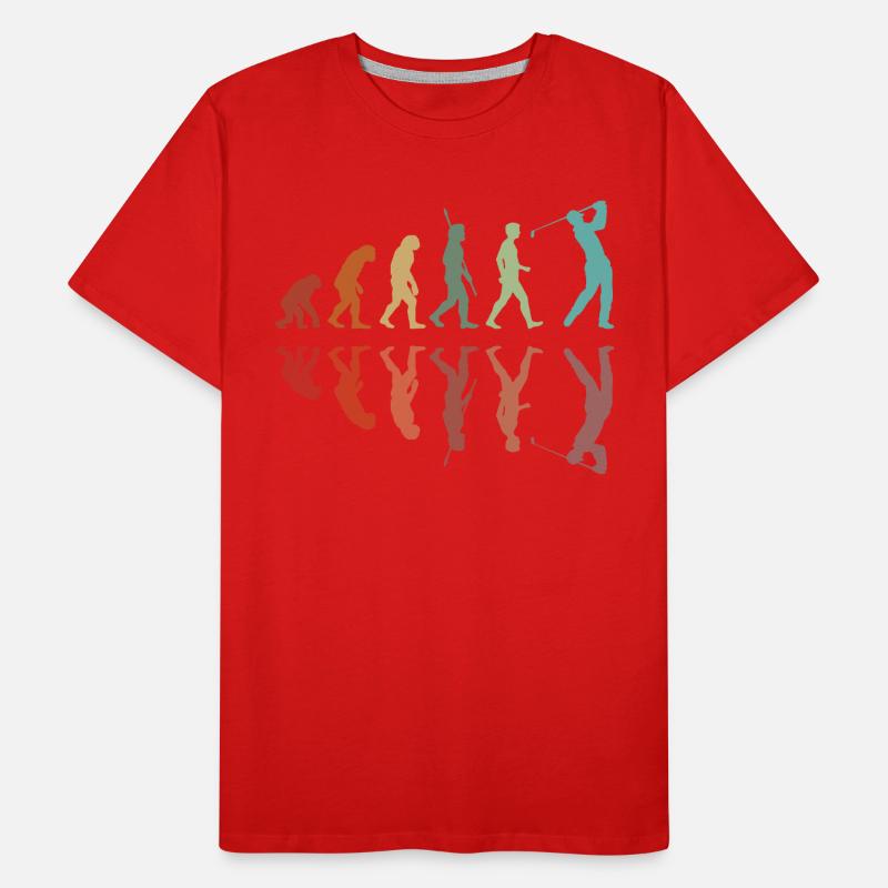 Golf Évolution - Golfer Évolution T-shirt bio Premium Homme