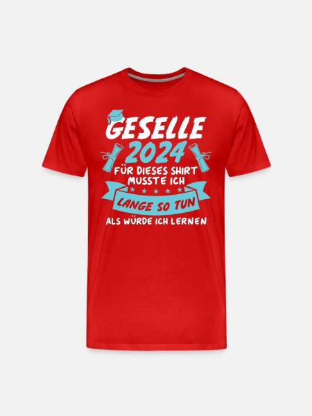 Compagnon 2024 - T-shirt bio Premium Homme - rouge