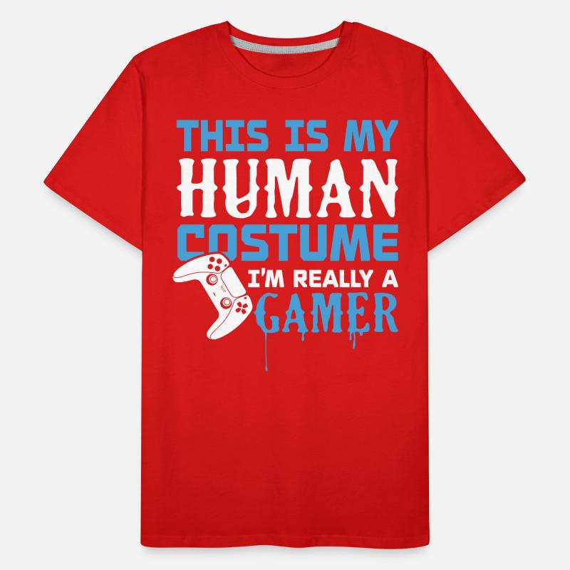 Ich bin wirklich ein Gamer Männer Premium Bio T-Shirt