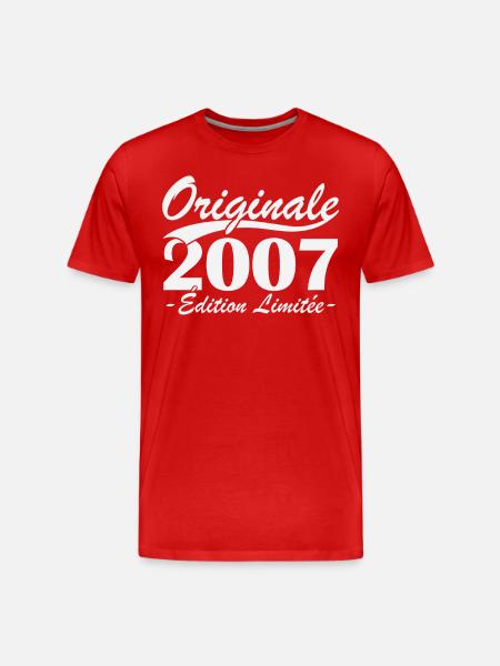 Originale 2007 édition limitée - T-shirt bio Premium Homme -