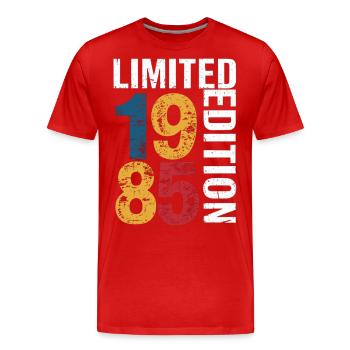 Legend 1985 40th Birthday Gifts for Men Women 40 Y - T-shirt bio Premium Homme - rouge - Devant - Damien (186cm)