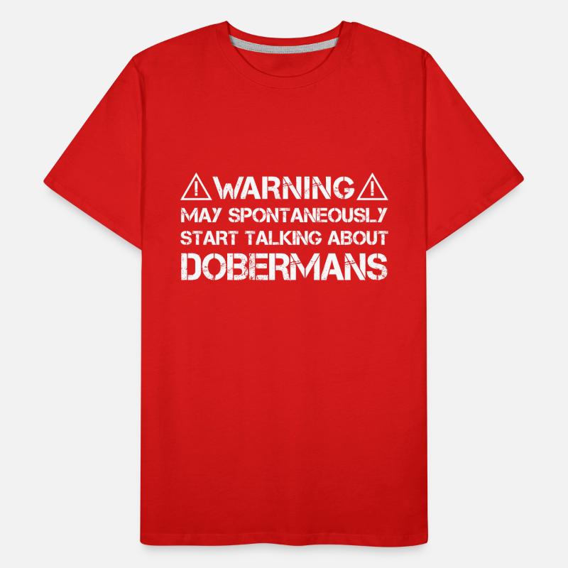 Doberman Dobermann T-shirt bio Premium Homme