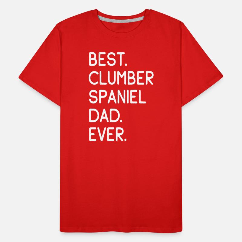 Clumber Spaniel Men's Premium Organic T-Shirt