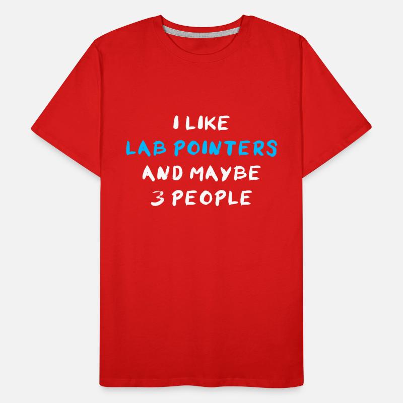Lab Pointer Männer Premium Bio T-Shirt