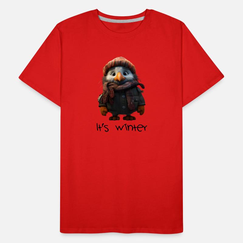 It's winter Männer Premium Bio T-Shirt