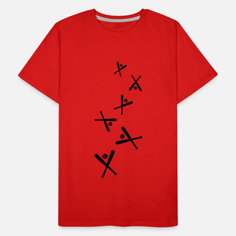 Icône du baseball T-shirt bio Premium Homme