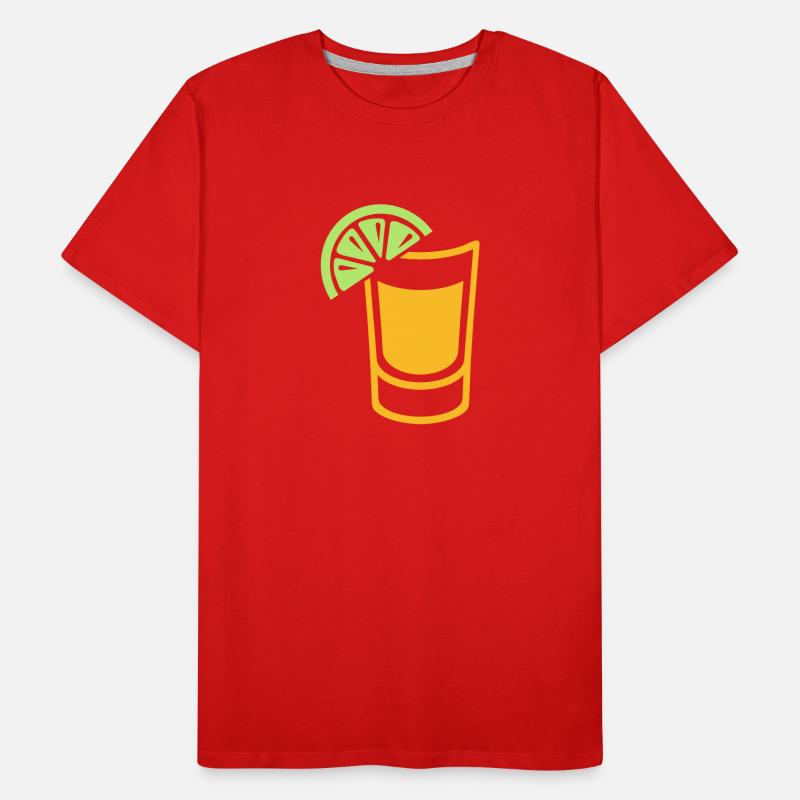 Tequila Männer Premium Bio T-Shirt