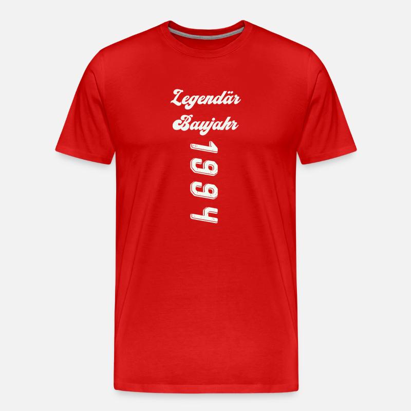 1994 - Männer Premium Bio T-Shirt - Rot