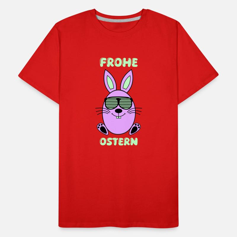 Happy Easter Bunny Men's Premium Organic T-Shirt