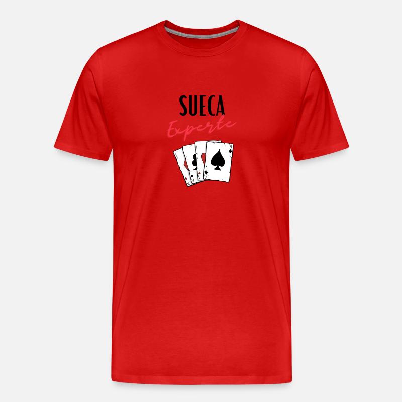 Sueca Experte - Männer Premium Bio T-Shirt - undefined