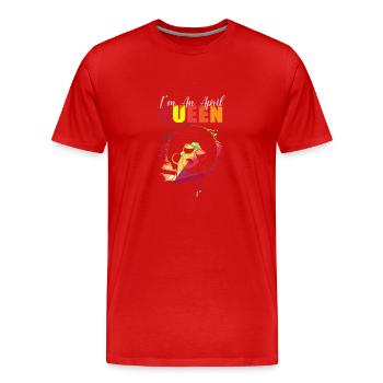 Sternzeichen Widder - Männer Premium Bio T-Shirt - Rot - Vorne - Damien (186cm)