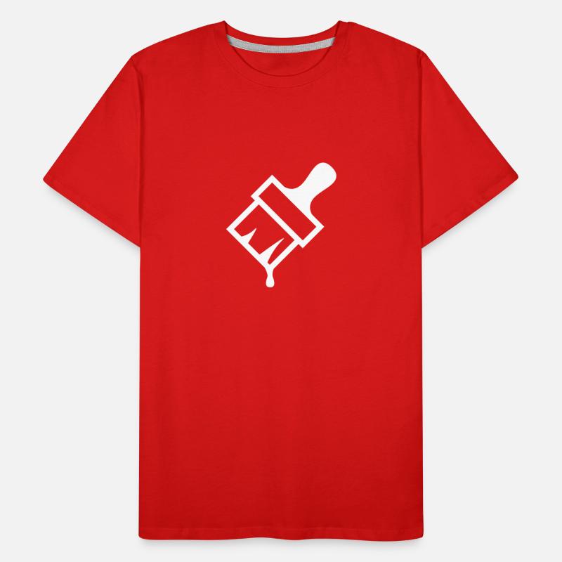malern Männer Premium Bio T-Shirt