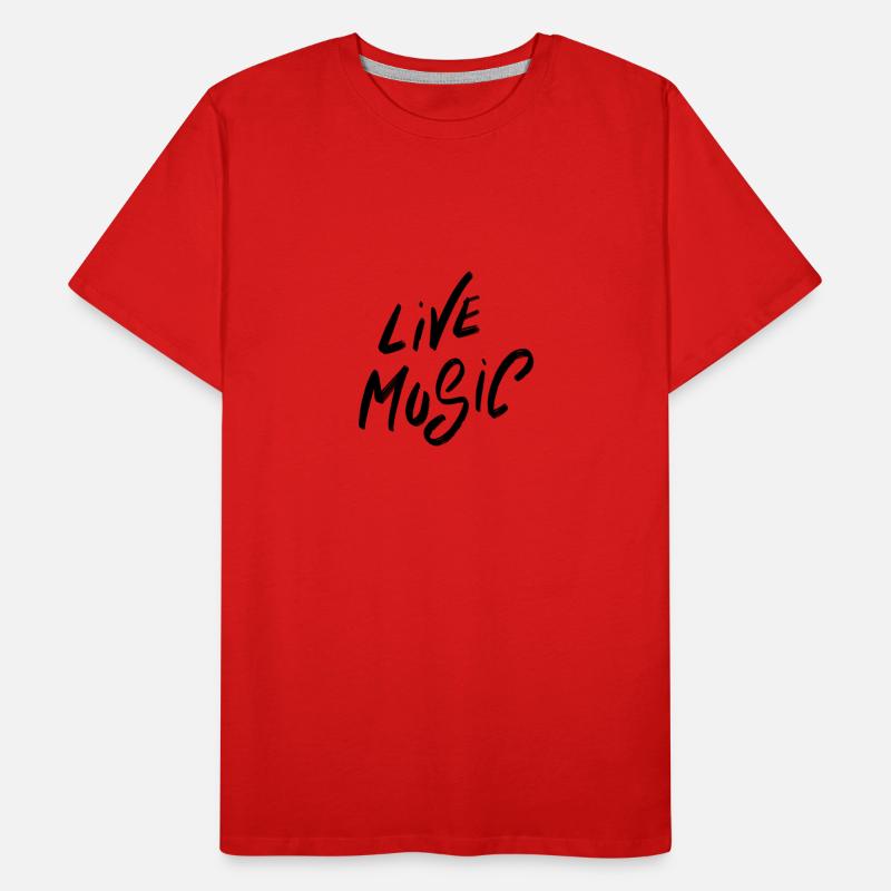 live music ! T-shirt bio Premium Homme