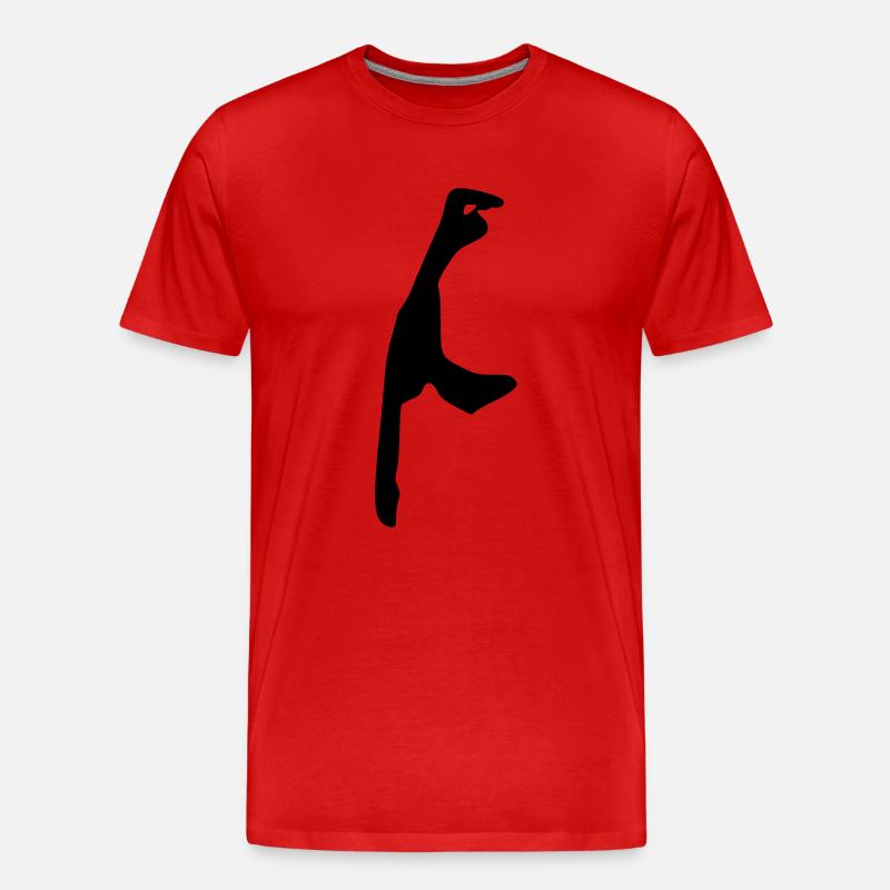 Sylt - Männer Premium Bio T-Shirt - Rot