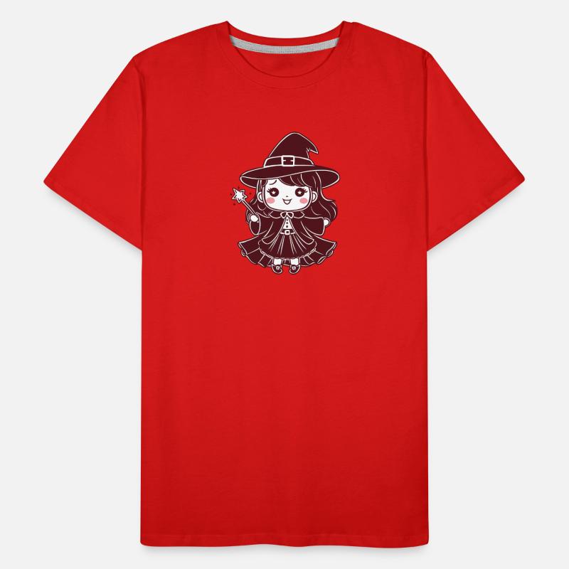 Chibi Witch Men's Premium Organic T-Shirt