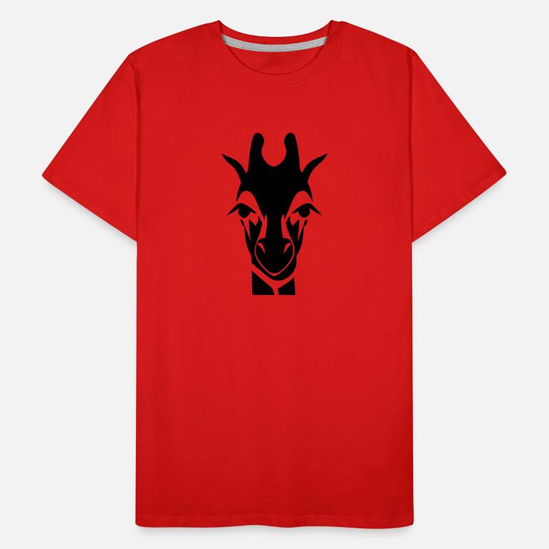 giraffe Men's Premium Organic T-Shirt