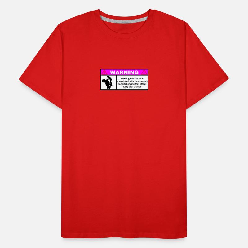Attention  T-shirt bio Premium Homme