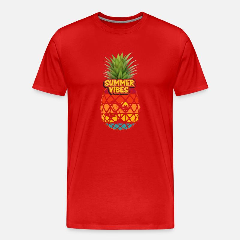 Summer Vibes - Männer Premium Bio T-Shirt - undefined