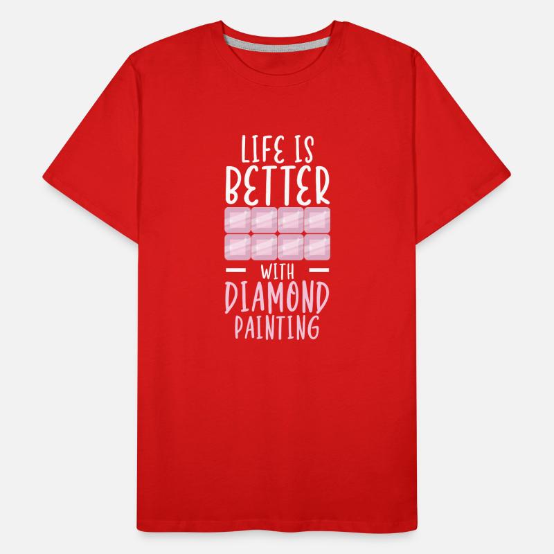 Diamond Painting Tools Diamond Painter Men's Premium Organic T-Shirt