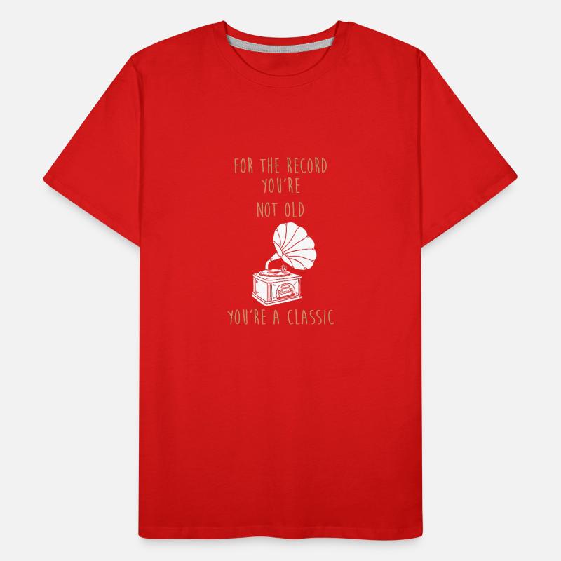 Vinyle T-shirt bio Premium Homme