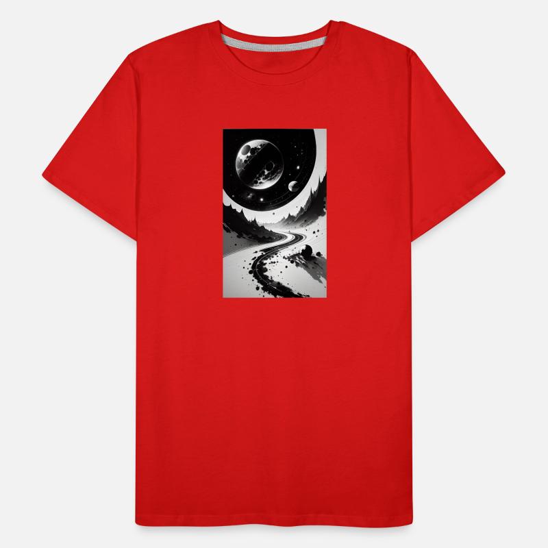 Solar System | Planets | Space | Star Men's Premium Organic T-Shirt