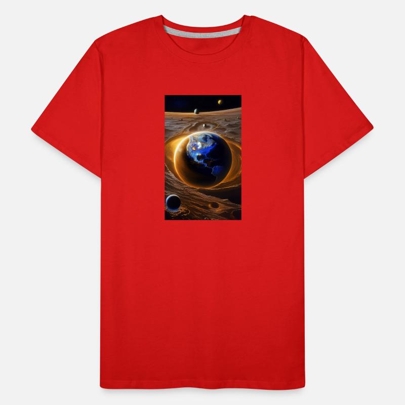 Solar System | Planets | Space | Star Men's Premium Organic T-Shirt