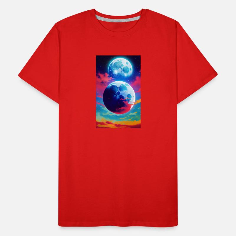 Solar System | Planets | Space | Star Men's Premium Organic T-Shirt