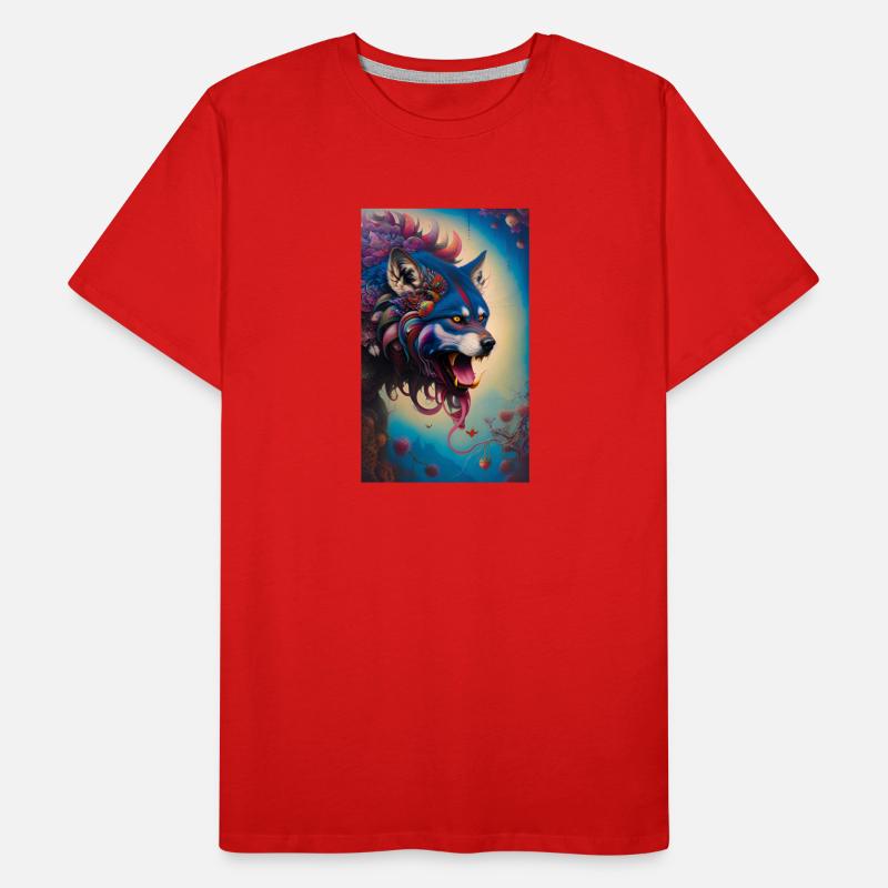 Werewolf | Wolf | Mythical creatures | Monsters | Mystical Men's Premium Organic T-Shirt