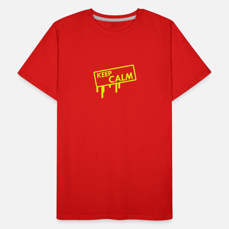 keep calm T-shirt bio Premium Homme
