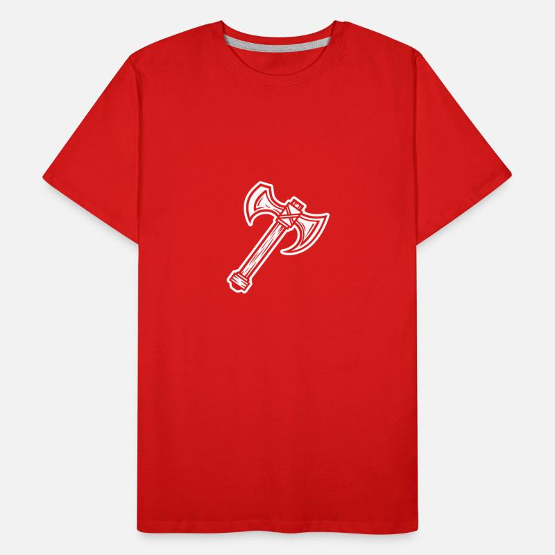 Axt Element Männer Premium Bio T-Shirt