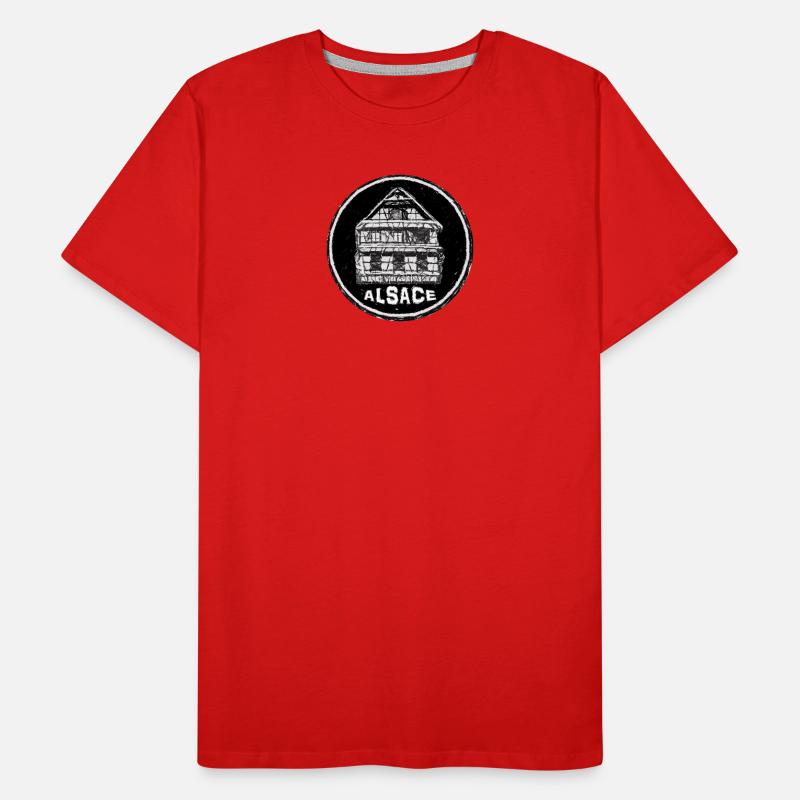 Alsace logo maison T-shirt bio Premium Homme