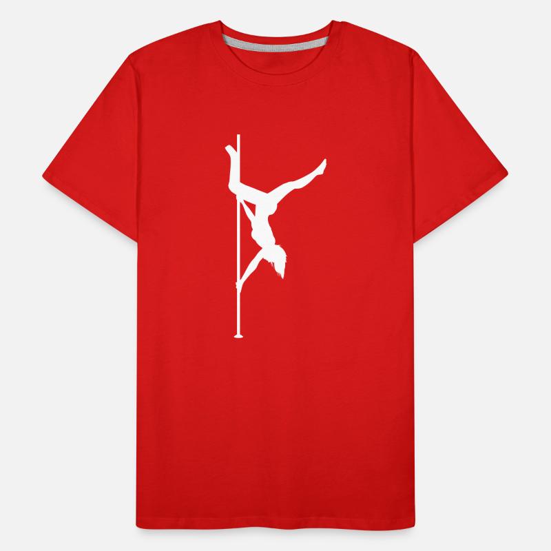 Poledance Pole Dancing Dance Pole Dancing Men's Premium Organic T-Shirt